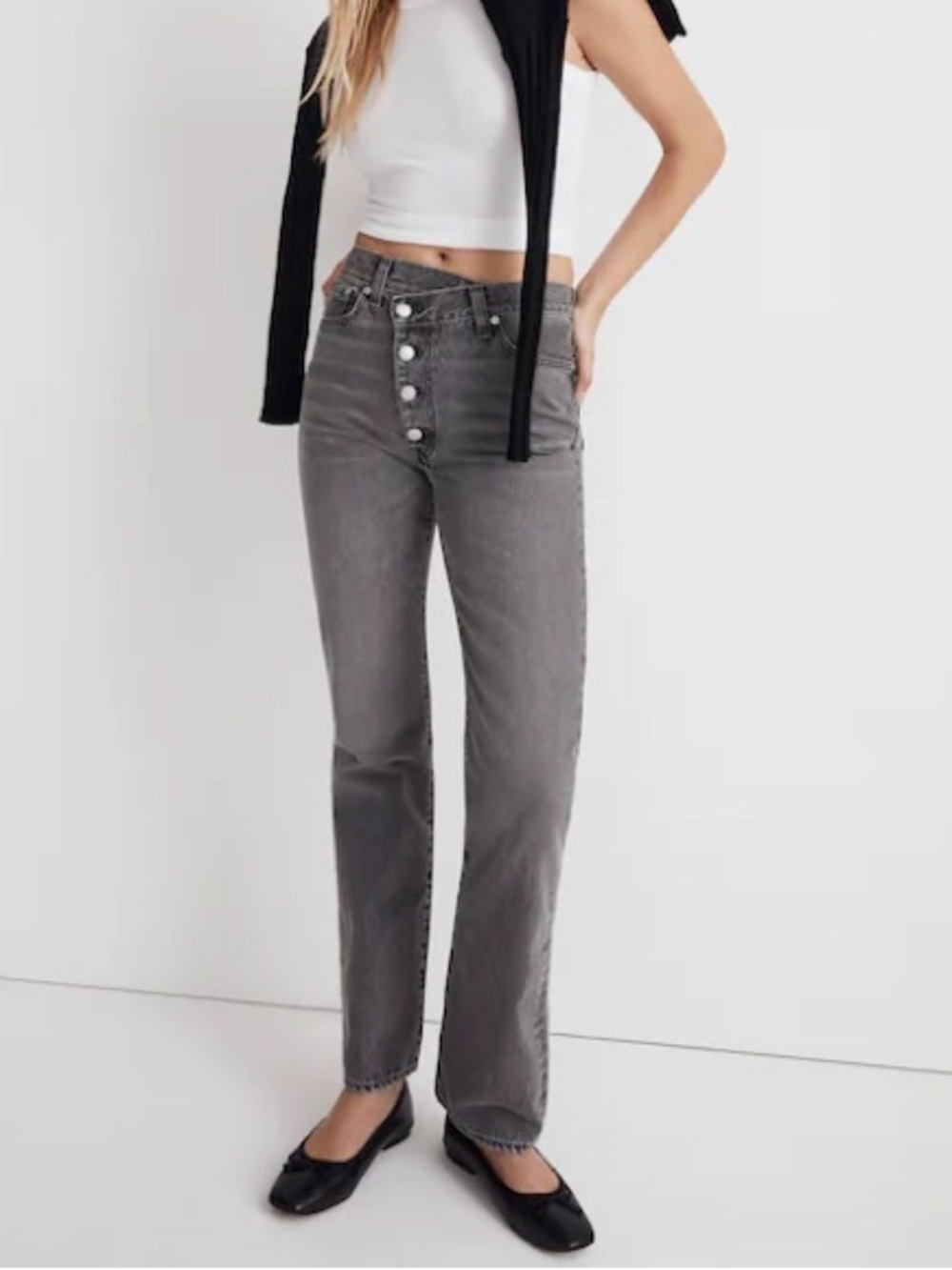 Madewell The '90s Straight Jeans Burwick Wash